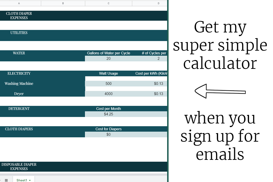 Get my super simple calculator when you sign up for emails